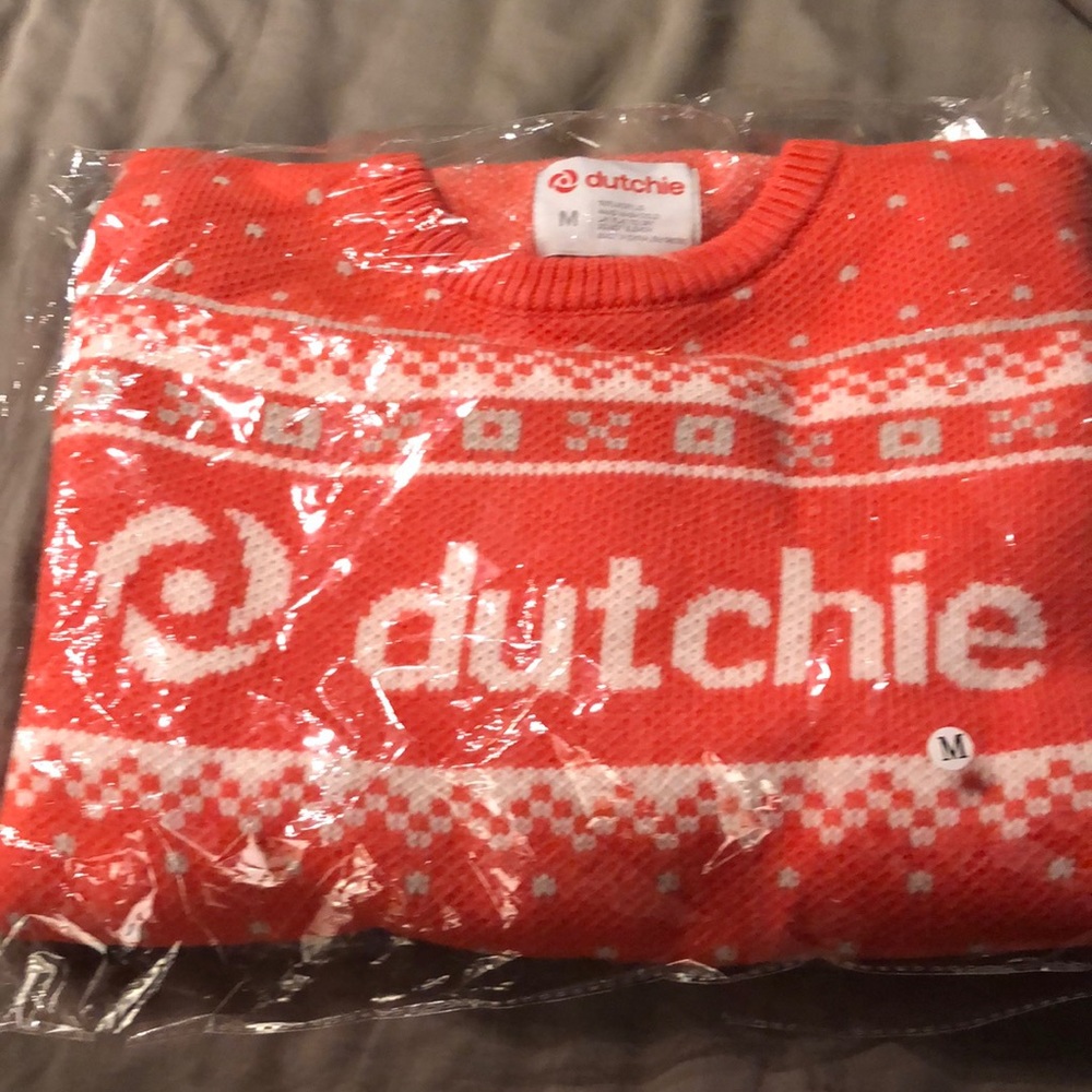 Dutchie Pullover Sweater - tangerine orange